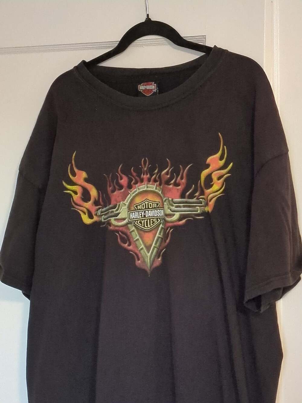 Harley-Davidson Las Vegas Graphic Tee 2XL black made in usa